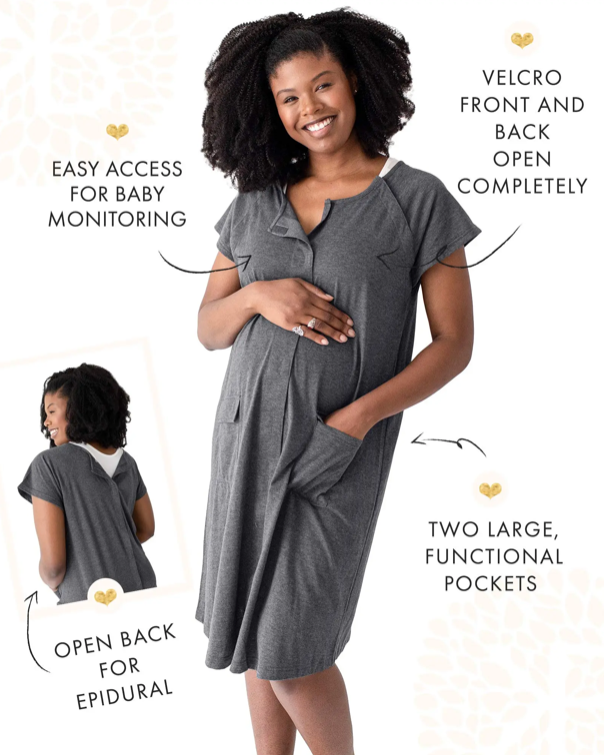 Universal Labor Delivery Gown Milk Honey