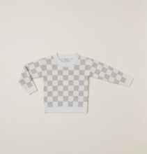 Load image into Gallery viewer, CozyChic Cotton Checkered Pullover
