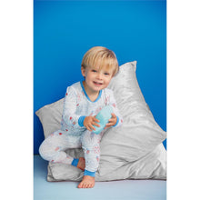 Load image into Gallery viewer, Blue Firework Glow Pj Set
