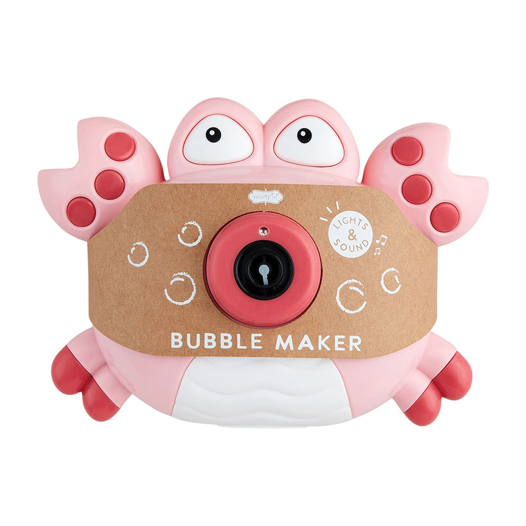 Pink Crab Bubble Maker