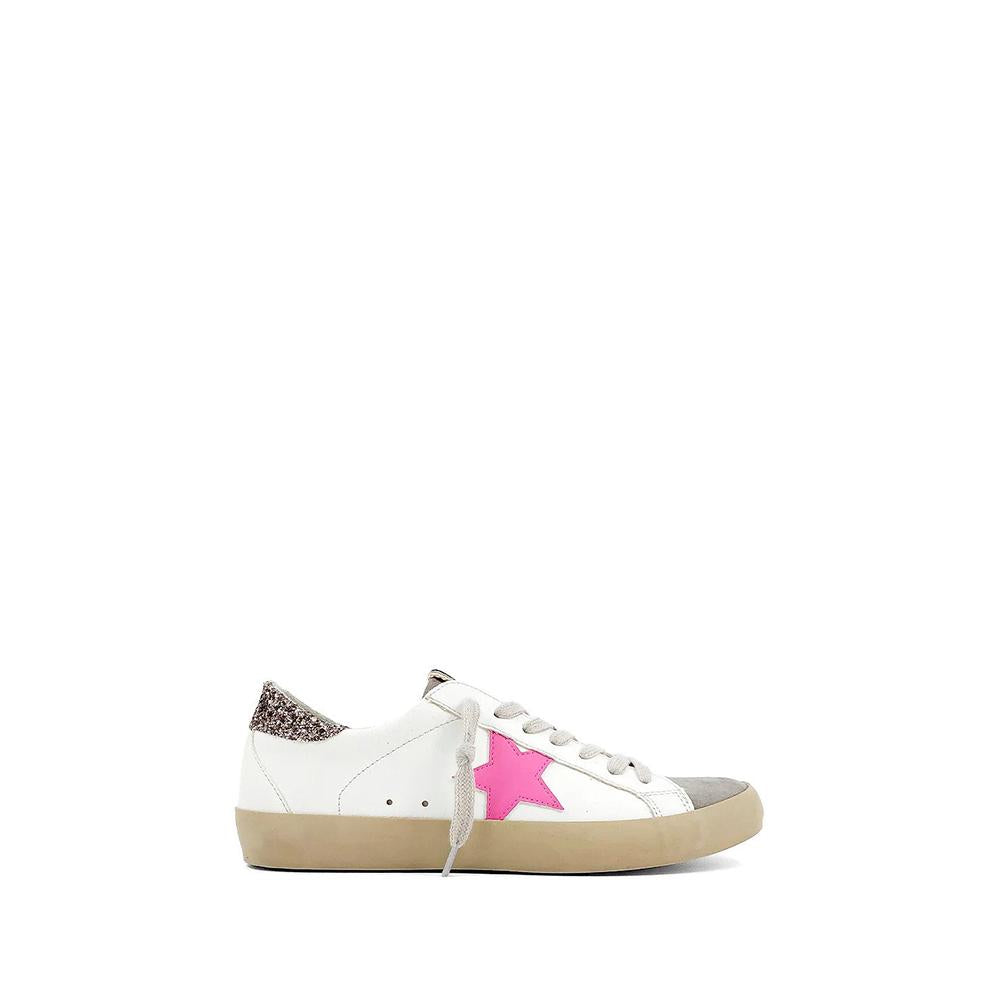 Paris Pink Star Tennis Shoes